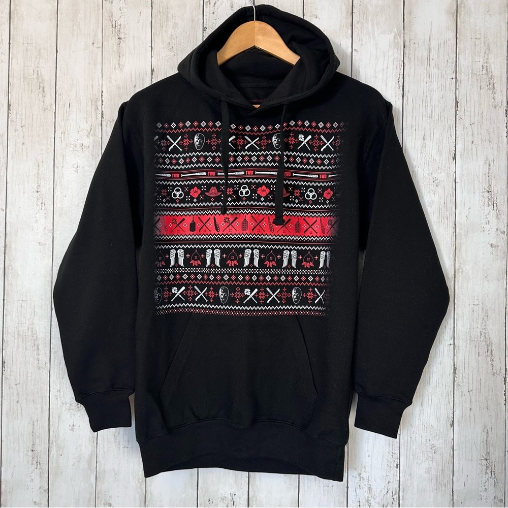 The walking dead pullover hoodie unisex  size S